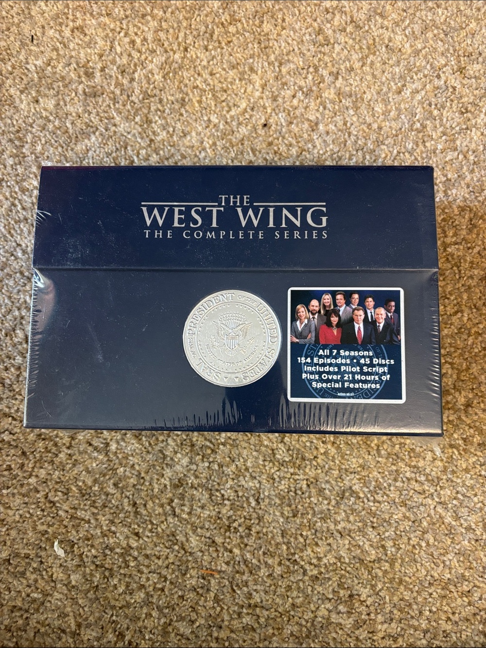 The West Wing: The Complete Series - Navy Box Set NEW UNOPENED!!